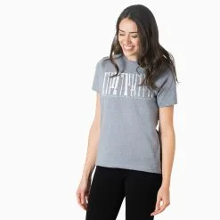 Running Short Sleeve T-Shirt - Run Where The Wild Things Are -goneforarun Sales 2023 tr 41278 GRAY FEMALEGFAR