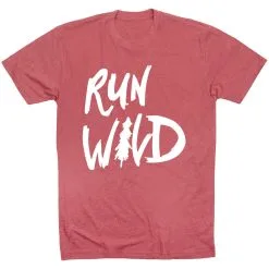 Running Short Sleeve T-Shirt - Run Wild Sketch -goneforarun Sales 2023 tr 41290 MAUVE FLAT