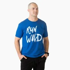 Running Short Sleeve T-Shirt - Run Wild Sketch -goneforarun Sales 2023 tr 41290 ROYAL MALE