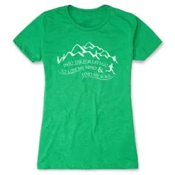 Women's Everyday Runners Tee - Into The Forest I Go -goneforarun Sales 2023 tr 41334 GREEN