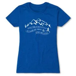 Women's Everyday Runners Tee - Into The Forest I Go -goneforarun Sales 2023 tr 41334 ROYAL