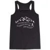 Flowy Racerback Tank Top - Into The Forest I Go -goneforarun Sales 2023 tr 41336 BLACK MAIN