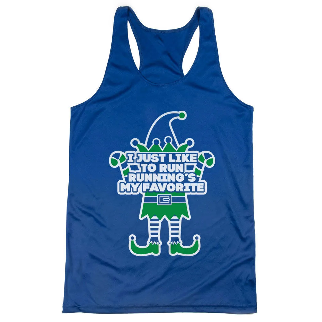 Women's Racerback Performance Tank Top - Running's My Favorite 10 Women's Racerback Performance Tank Top - Running's My Favorite - Image 8