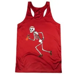 Women's Racerback Performance Tank Top - Never Stop Running -goneforarun Sales 2023 tr 41448 RED MAIN