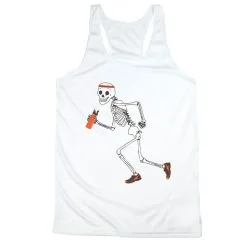 Women's Racerback Performance Tank Top - Never Stop Running -goneforarun Sales 2023 tr 41448 WHITE MAIN