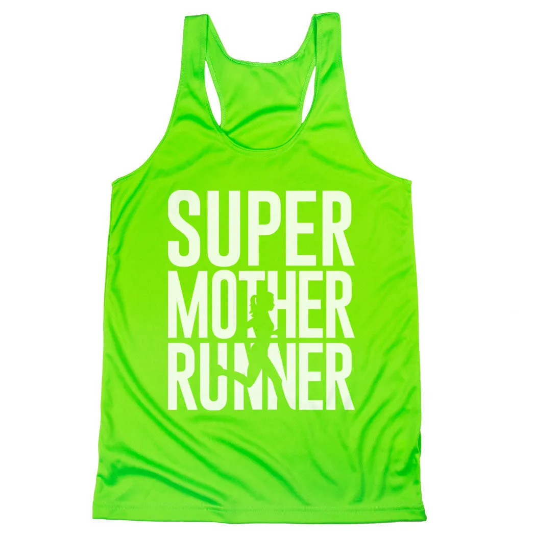Women's Racerback Performance Tank Top - Super Mother Runner 9 Women's Racerback Performance Tank Top - Super Mother Runner - Image 7