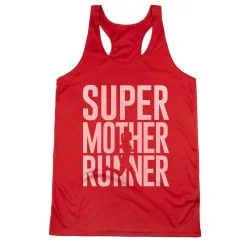 Women's Racerback Performance Tank Top - Super Mother Runner 18 Women's Racerback Performance Tank Top - Super Mother Runner -goneforarun Sales 2023 tr 41449 RED MAIN
