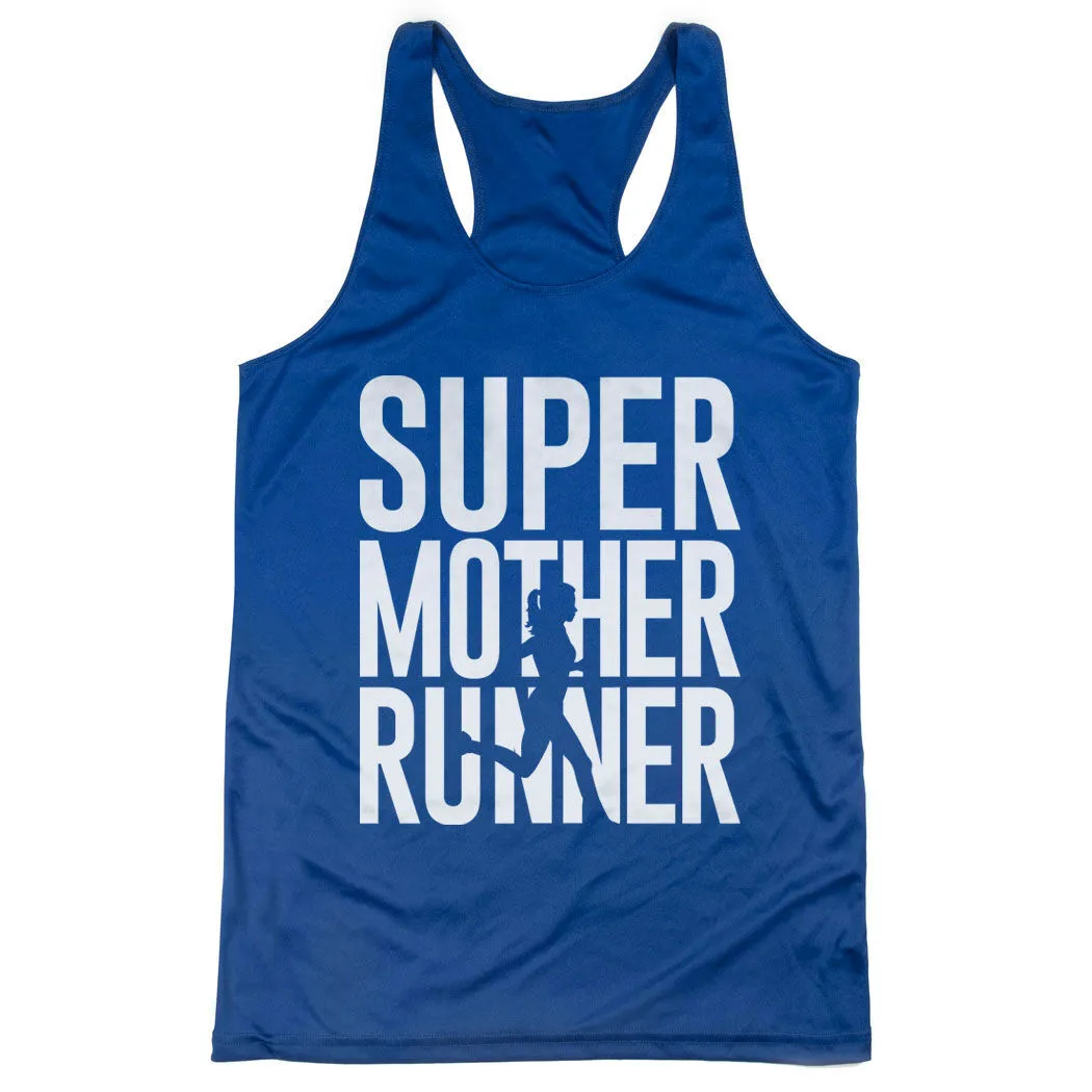 Women's Racerback Performance Tank Top - Super Mother Runner 11 Women's Racerback Performance Tank Top - Super Mother Runner - Image 9