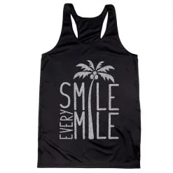 Women's Racerback Performance Tank Top - Smile Every Mile 17 Women's Racerback Performance Tank Top - Smile Every Mile -goneforarun Sales 2023 tr 41453 BLACK MAIN