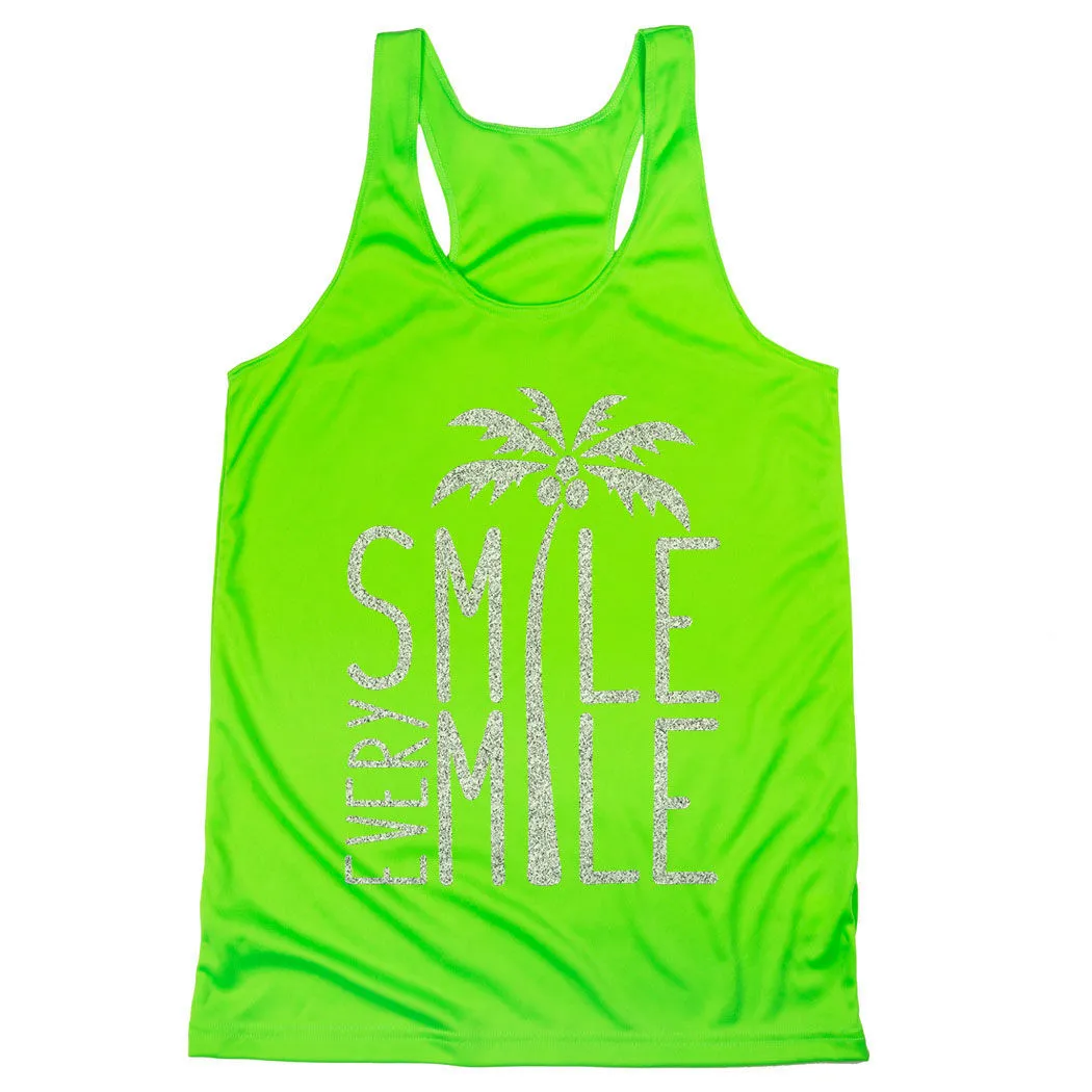 Women's Racerback Performance Tank Top - Smile Every Mile 9 Women's Racerback Performance Tank Top - Smile Every Mile - Image 7