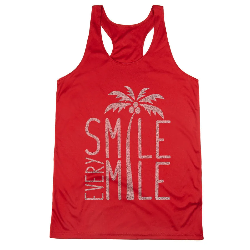 Women's Racerback Performance Tank Top - Smile Every Mile 10 Women's Racerback Performance Tank Top - Smile Every Mile - Image 8