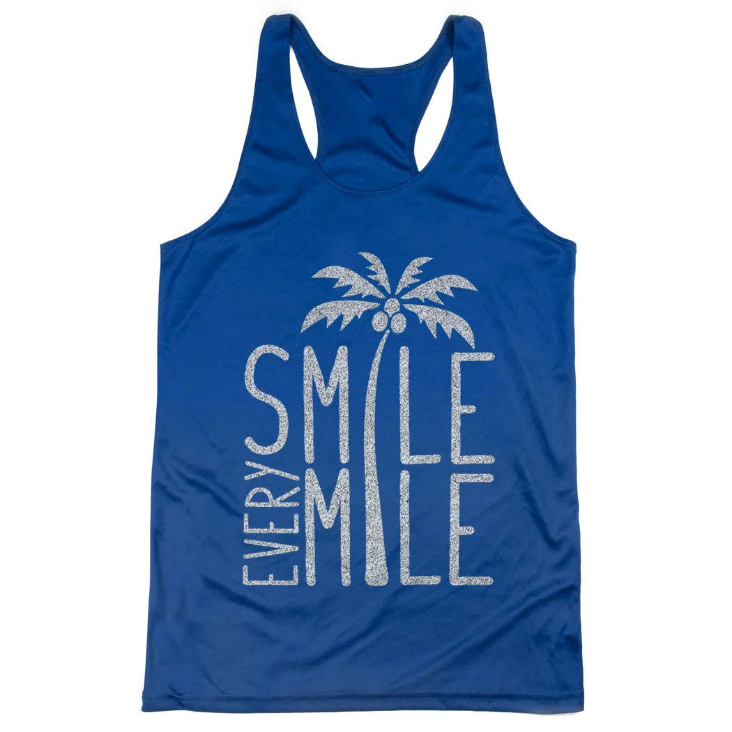Women's Racerback Performance Tank Top - Smile Every Mile 11 Women's Racerback Performance Tank Top - Smile Every Mile - Image 9