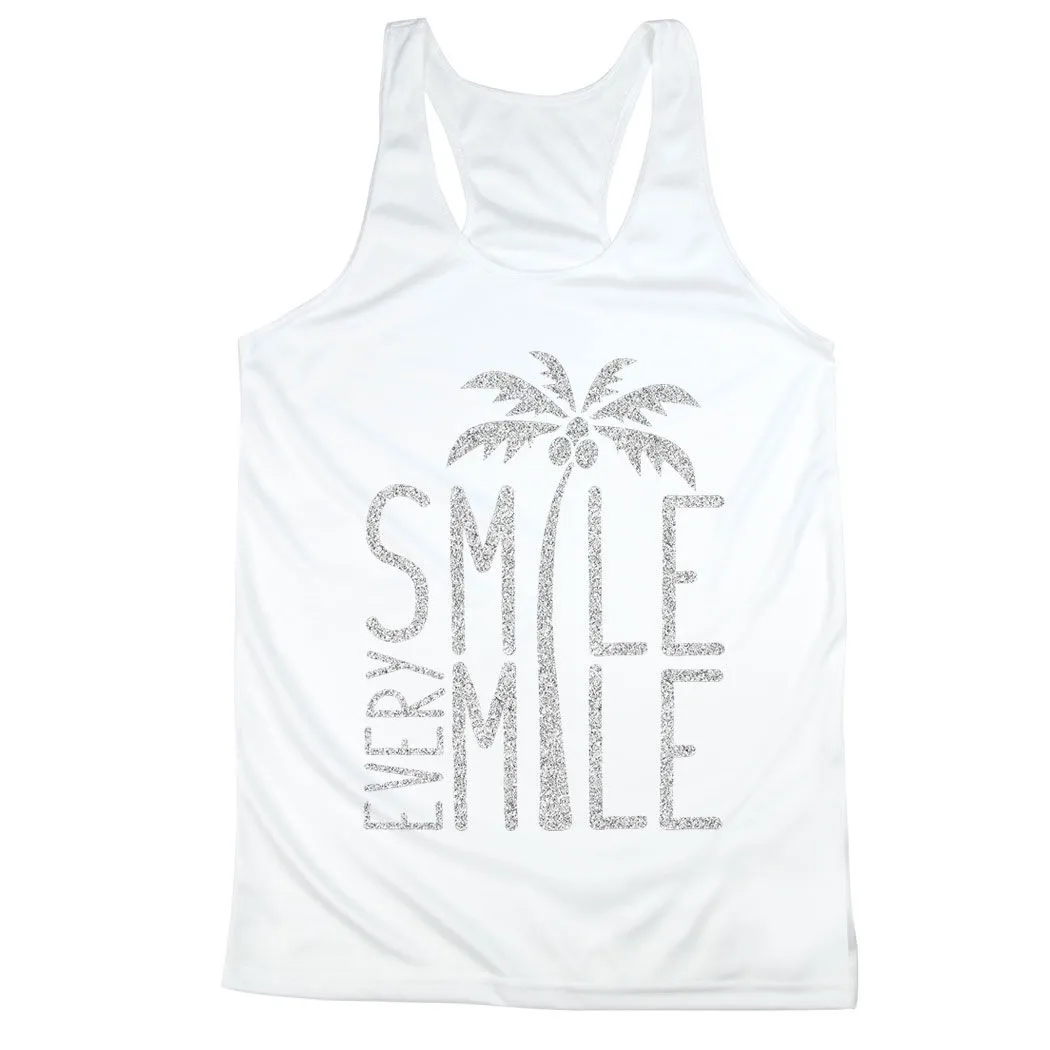 Women's Racerback Performance Tank Top - Smile Every Mile 12 Women's Racerback Performance Tank Top - Smile Every Mile - Image 10