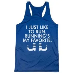 Women's Racerback Performance Tank Top - Running's My Favorite (Simple) -goneforarun Sales 2023 tr 41463 ROYAL MAIN