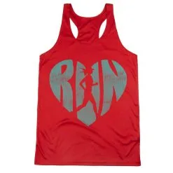 Women's Racerback Performance Tank Top - Love The Run 19 Women's Racerback Performance Tank Top - Love The Run -goneforarun Sales 2023 tr 41464 RED MAIN