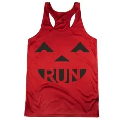 Women's Racerback Performance Tank Top - Pumpkin Run -goneforarun Sales 2023 tr 41471 RED MAIN