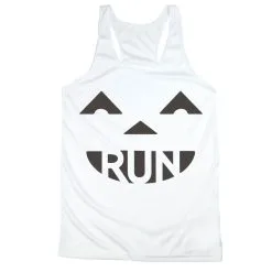 Women's Racerback Performance Tank Top - Pumpkin Run -goneforarun Sales 2023 tr 41471 WHITE MAIN