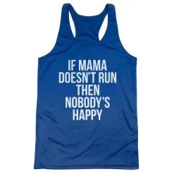 Women's Racerback Performance Tank Top - If Mama Doesn't Run -goneforarun Sales 2023 tr 41473 ROYAL MAIN