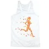 Women's Racerback Performance Tank Top - Autumn Runner Girl -goneforarun Sales 2023 tr 41475 WHITE MAIN