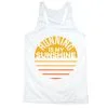Women's Racerback Performance Tank Top - Running Is My Sunshine -goneforarun Sales 2023 tr 41481 WHITE MAIN