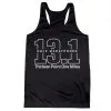 Women's Racerback Performance Tank Top - Half Marathoner 13.1 Miles -goneforarun Sales 2023 tr 41489 BLACK MAIN