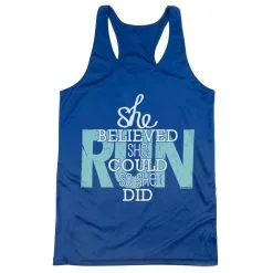 Women's Racerback Performance Tank Top - She Believed She Could So She Did 15 Women's Racerback Performance Tank Top - She Believed She Could So She Did -goneforarun Sales 2023 tr 41490 ROYAL MAIN