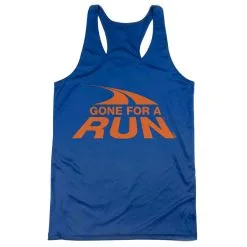 Women's Racerback Performance Tank Top - Gone For A Run® Logo -goneforarun Sales 2023 tr 41495 ROYAL MAIN