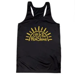 Women's Racerback Performance Tank Top - Live In The RunShine 16 Women's Racerback Performance Tank Top - Live In The RunShine -goneforarun Sales 2023 tr 41504 BLACK MAIN
