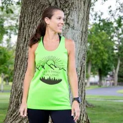 Women's Racerback Performance Tank Top - Life's Short Run Long (Mountains) 13 Women's Racerback Performance Tank Top - Life's Short Run Long (Mountains) -goneforarun Sales 2023 tr 41519 LIME MODEL