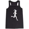 Flowy Racerback Tank Top - Runner Witch -goneforarun Sales 2023 tr 41576 BLACK MAIN