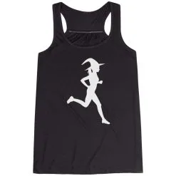 Flowy Racerback Tank Top - Runner Witch