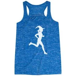 Flowy Racerback Tank Top - Runner Witch -goneforarun Sales 2023 tr 41576 BLUE MAIN