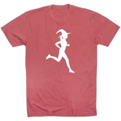 Running Short Sleeve T-Shirt - Runner Witch -goneforarun Sales 2023 tr 41577 MAUVE FLAT
