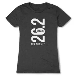 Women's Everyday Runners Tee - New York City 26.2 Vertical 17 Women's Everyday Runners Tee - New York City 26.2 Vertical -goneforarun Sales 2023 tr 41598 CHARCOAL