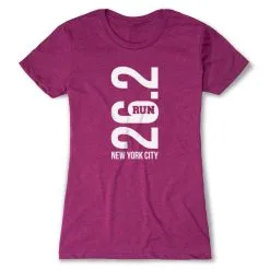 Women's Everyday Runners Tee - New York City 26.2 Vertical 20 Women's Everyday Runners Tee - New York City 26.2 Vertical -goneforarun Sales 2023 tr 41598 LUSHBERRY