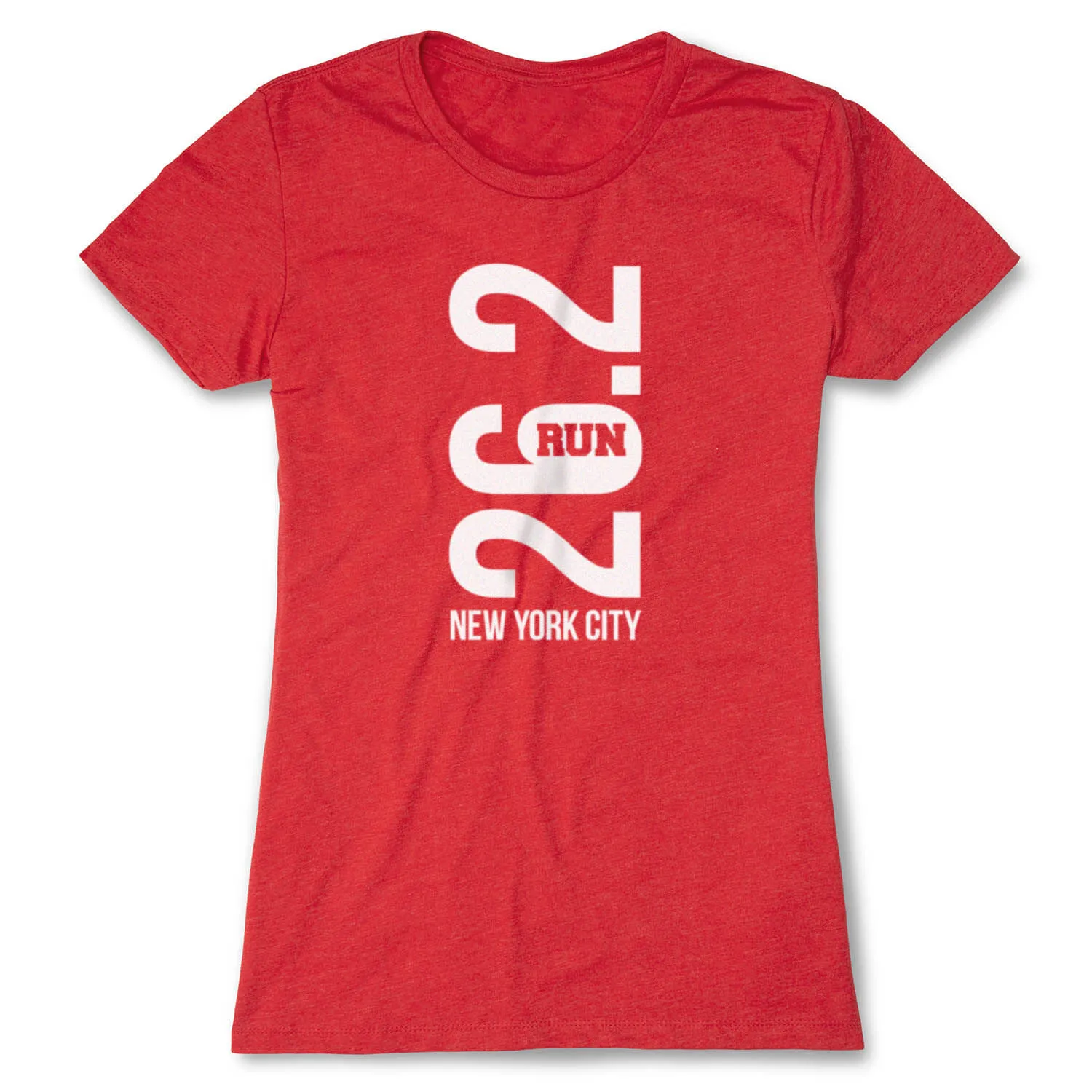 Women's Everyday Runners Tee - New York City 26.2 Vertical 11 Women's Everyday Runners Tee - New York City 26.2 Vertical - Image 9