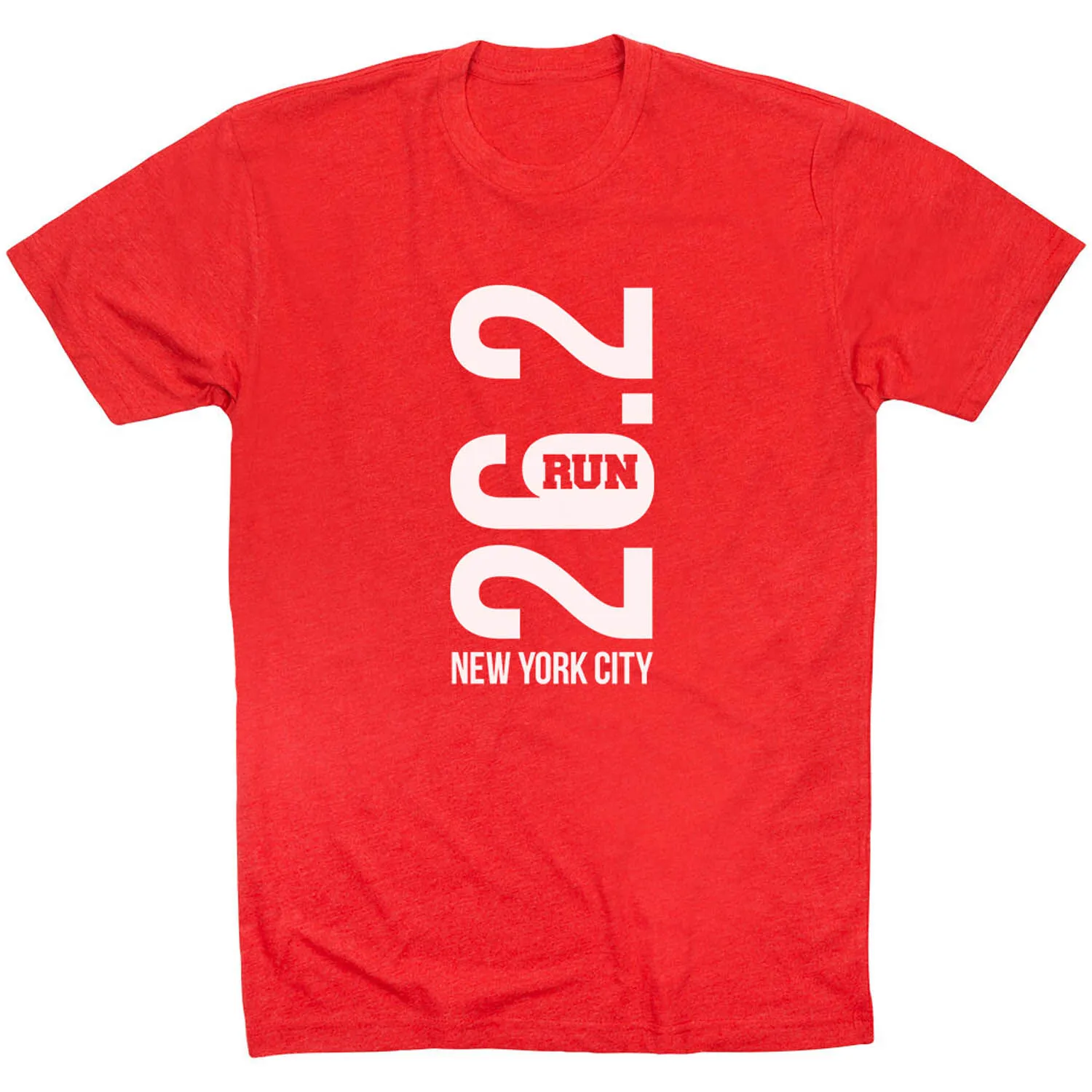 Running Short Sleeve T-Shirt - New York City 26.2 Vertical 15 Running Short Sleeve T-Shirt - New York City 26.2 Vertical - Image 13