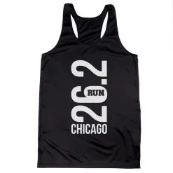 Women's Racerback Performance Tank Top - Chicago 26.2 Vertical 16 Women's Racerback Performance Tank Top - Chicago 26.2 Vertical -goneforarun Sales 2023 tr 41671 BLACK MAIN