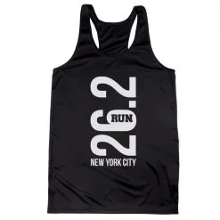 Women's Racerback Performance Tank Top - New York City 26.2 Vertical 16 Women's Racerback Performance Tank Top - New York City 26.2 Vertical -goneforarun Sales 2023 tr 41672 BLACK MAIN