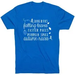 Running Short Sleeve T-Shirt - Awesome Autumn -goneforarun Sales 2023 tr 41782 ROYAL FLAT