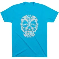 Running Short Sleeve T-Shirt - Day Of The Run 27 Running Short Sleeve T-Shirt - Day Of The Run -goneforarun Sales 2023 tr 41791 TURQUOISE FLAT