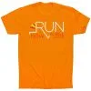 Running Short Sleeve T-Shirt - Let's Run Now Gobble Later 1 Running Short Sleeve T-Shirt - Let's Run Now Gobble Later -goneforarun Sales 2023 tr 41802 ORANGE FLAT