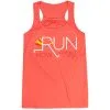 Flowy Racerback Tank Top - Let's Run Now Gobble Later