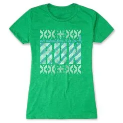 Women's Everyday Runners Tee - Oh What Fun It Is To Run -goneforarun Sales 2023 tr 41836 GREEN