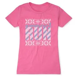 Women's Everyday Runners Tee - Oh What Fun It Is To Run -goneforarun Sales 2023 tr 41836 HOTPINK