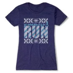 Women's Everyday Runners Tee - Oh What Fun It Is To Run -goneforarun Sales 2023 tr 41836 STORMINDIGO