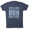 Running Short Sleeve T-Shirt - Oh What Fun It Is To Run -goneforarun Sales 2023 tr 41838 NAVY FLAT