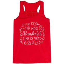 Flowy Racerback Tank Top - Runderful Time Of Year