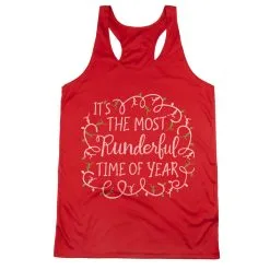 Women's Racerback Performance Tank Top - Runderful Time Of Year