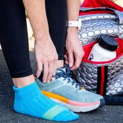 RunTechnology® Performance Socks (Blue) -goneforarun Sales 2023 tr 41959 lifestyle woman